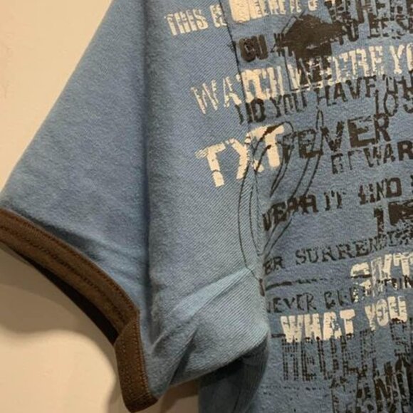 SOLD Blue Y2K T Shirt - Picture 2 of 9